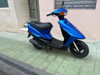 Moto Scooter Azul