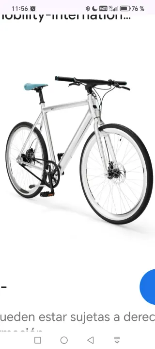 Bicicleta Watt Brooklyn Eléctrica