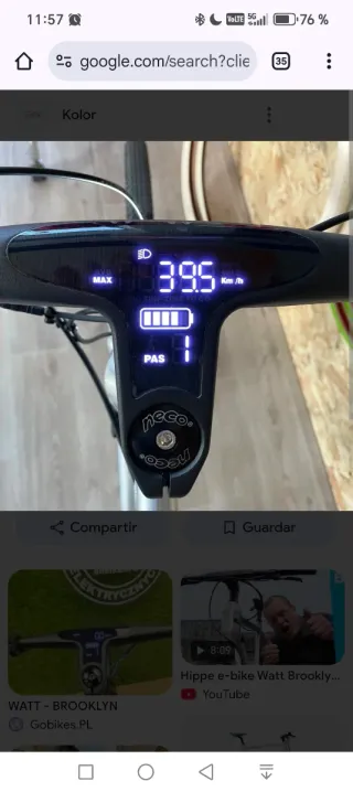 Bicicleta Watt Brooklyn Eléctrica