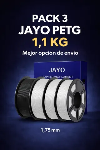 Pack 3 Filamento JAYO PETG 3.3 KG