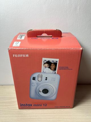 Fujifilm Instax Mini 12 Cámara Pastel Azul