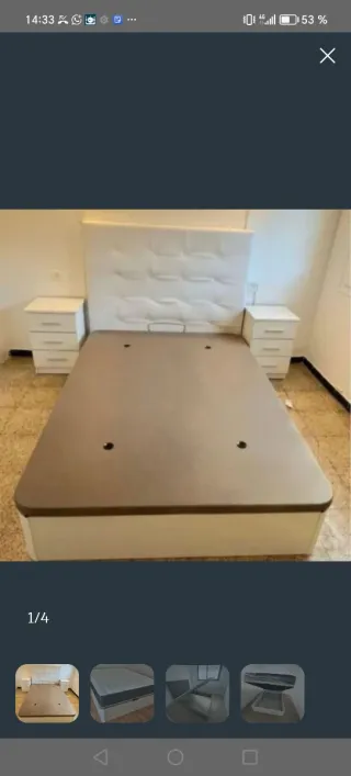 Canapé y coulchones 15	0×190