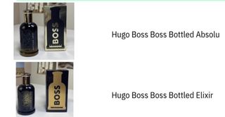 Dos perfumes de hugo boss