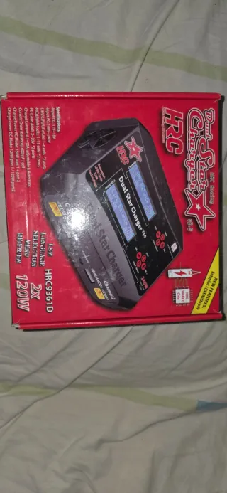 Cargador HRC Dual Star V3.0 RC sin estrenar