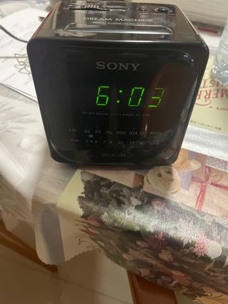Radio reloj Despertador Digital Sony ICF-C120