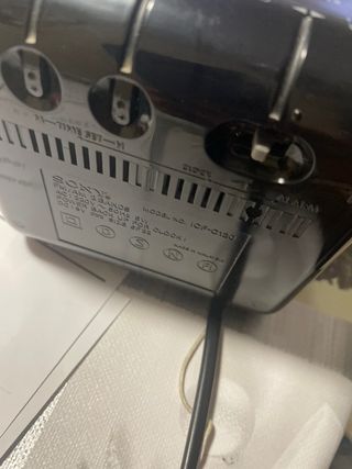 Radio reloj Despertador Digital Sony ICF-C120