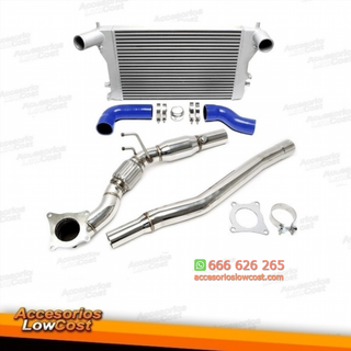 INTERCOOLER + DOWNPIPE PARA AUDI S3 TTS SEAT VW G
