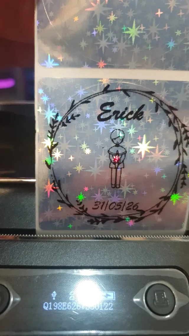 50 Pegatinas personalizadas eventos comunión etc