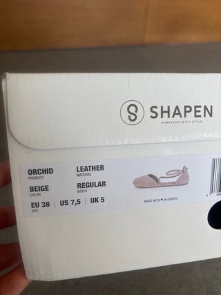 Bailarinas Shapen Piel Beige Talla 38