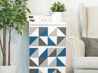 Vinilo adesivo per mobili antracite unicolore d-c-fix