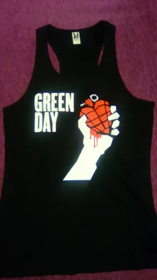 Tirantes Nuevo Mujer Green Day Talla M-XL