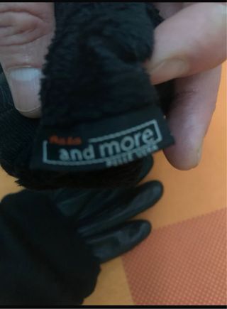 Guanti Bata Pelle Nera Unisex XL/L