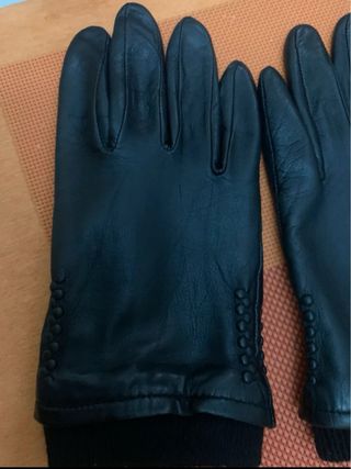 Guanti Bata Pelle Nera Unisex XL/L