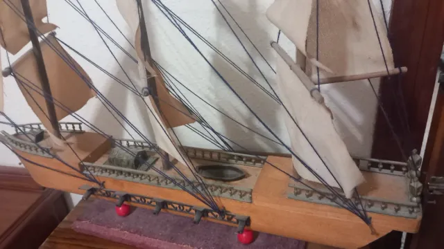 Maqueta Barco Fragata Madera