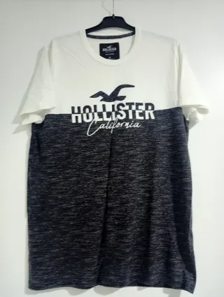 10€Camiseta HOLLISTER bitono Talla M