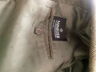 Chaqueta Americana Hombre Verde