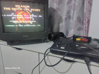 Sega Mega Drive 1 Consola Negra
