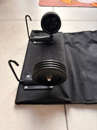 Carrellino spesa nuovo con ruote