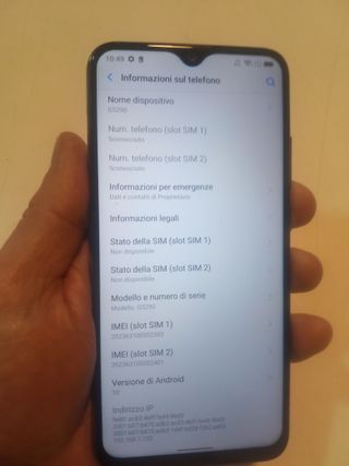 LG Smartphone Bianco 6.3 4GB 64GB