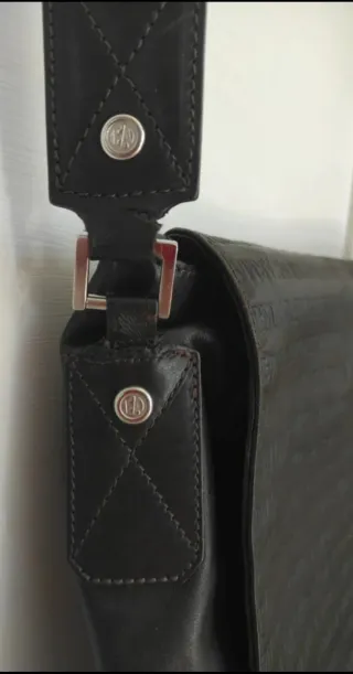 Borsa Emporio Armani Uomo Messenger in vitello