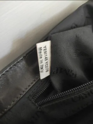 Borsa Emporio Armani Uomo Messenger in vitello