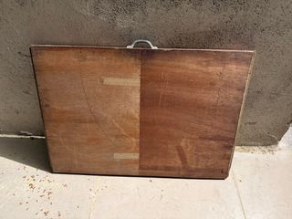 Cajones de imprenta antiguos de madera