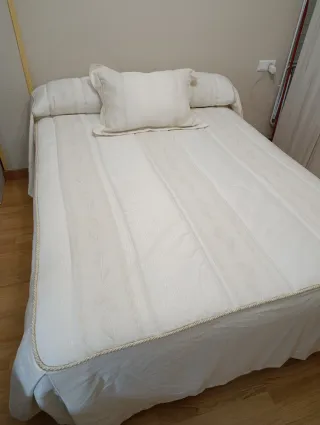 Colcha Matrimonio Beige