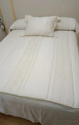 Colcha Matrimonio Beige