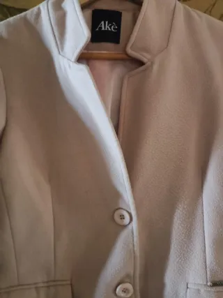 Cappottino Akè rosa 3/4