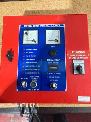 Cuadro Eléctrico Control Bombas Agua