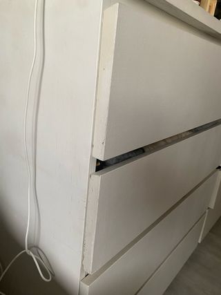 Cómoda Malm Ikea Blanca