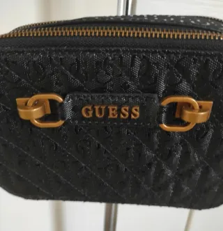 Borsa Guess Aveta Camera Bag nera