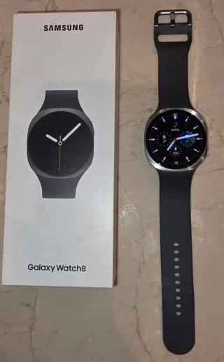 Samsung Galaxy Watch 8 Negro/Plata, 44m