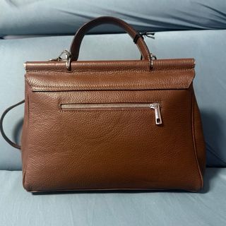 Borsa HALFPAST8 Vera Pelle Marrone