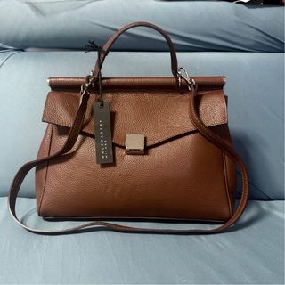 Borsa HALFPAST8 Vera Pelle Marrone