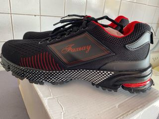 Scarpe sportive donna 41 nero/rosso