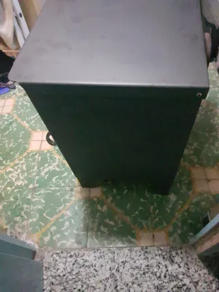 Estufa de leña con cristal, mas tubos unos 5 metro