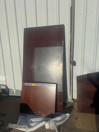 Mesas de oficina madera en L