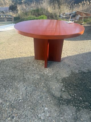 Mesas de oficina madera en L