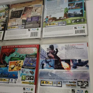 Lote 4 Juegos PS3: Ratchet & Clank, Rayman, Unchar