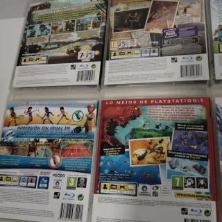 Lote 4 Juegos PS3: Ratchet & Clank, Rayman, Unchar
