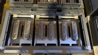 Plancha de acero a Gas 120cm