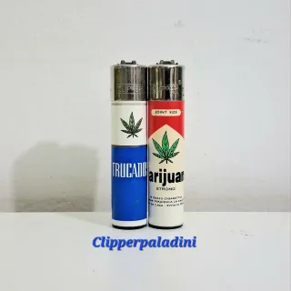 2 Accendini Clipper Trucado e Marijuana