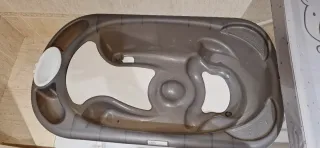 Bañera para bebé con cambiador