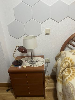 Cama individual de madera