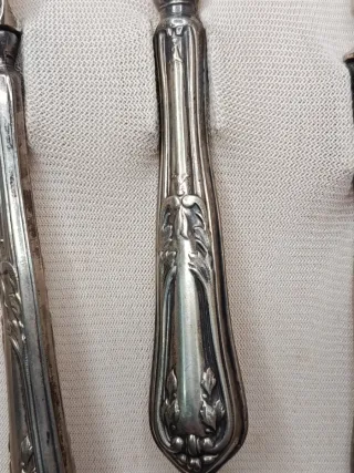 Set posate placcate argento