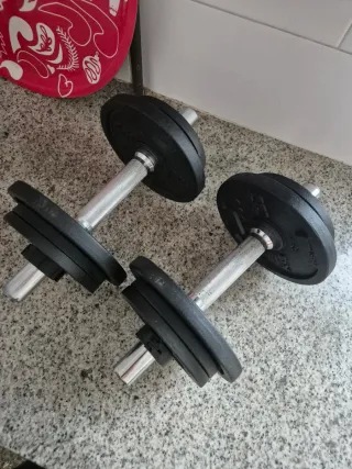 Conjunto de pesas 20kg