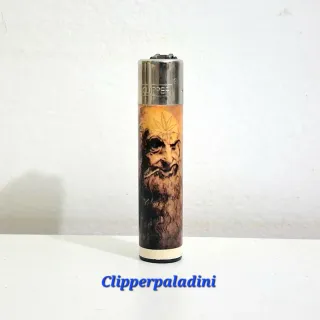 Accendino Clipper con disegno Michelangelo