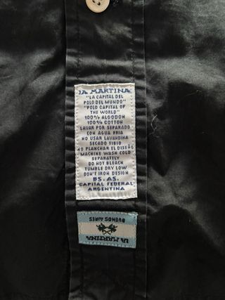Camisa La Martina Negra