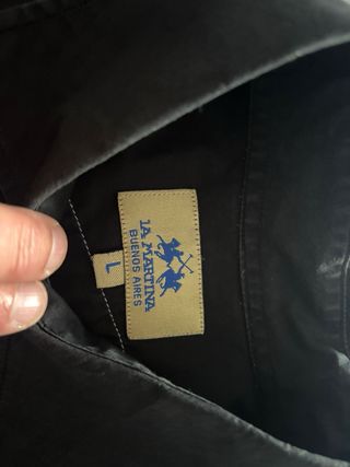 Camisa La Martina Negra